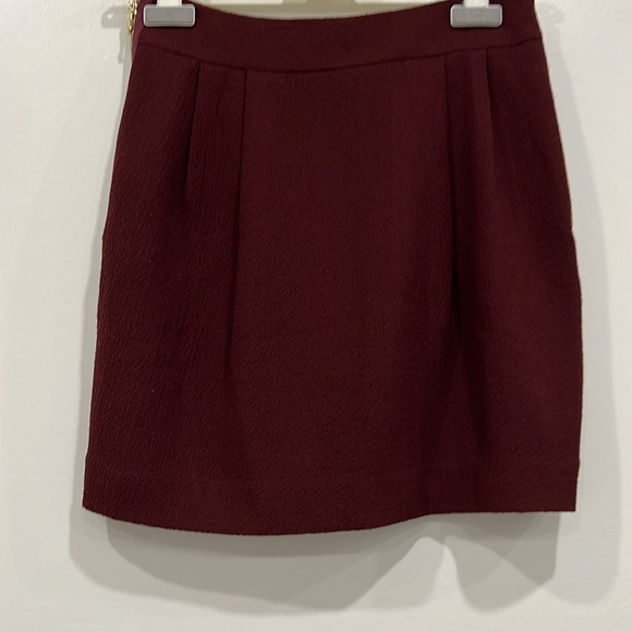 Mackage burgundy skirt - Picture 2 of 6